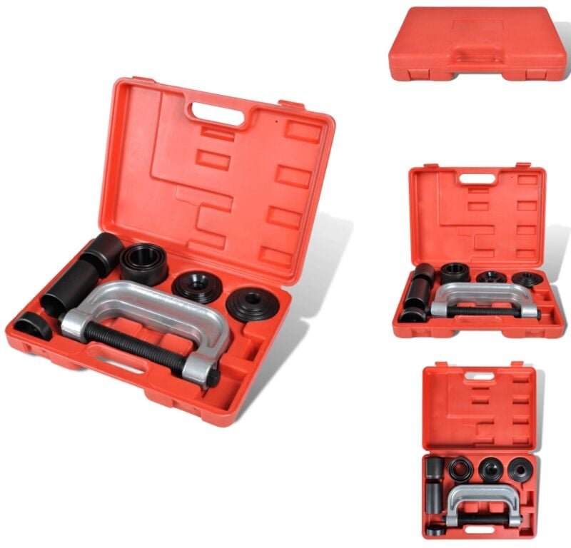 4-in-1 Kugelgelenk-Presse Service-Set - C-Rahmenpresse - Autowerkstatt - Handwerker Werkzeug - Karosserie Reparatur - Ge...
