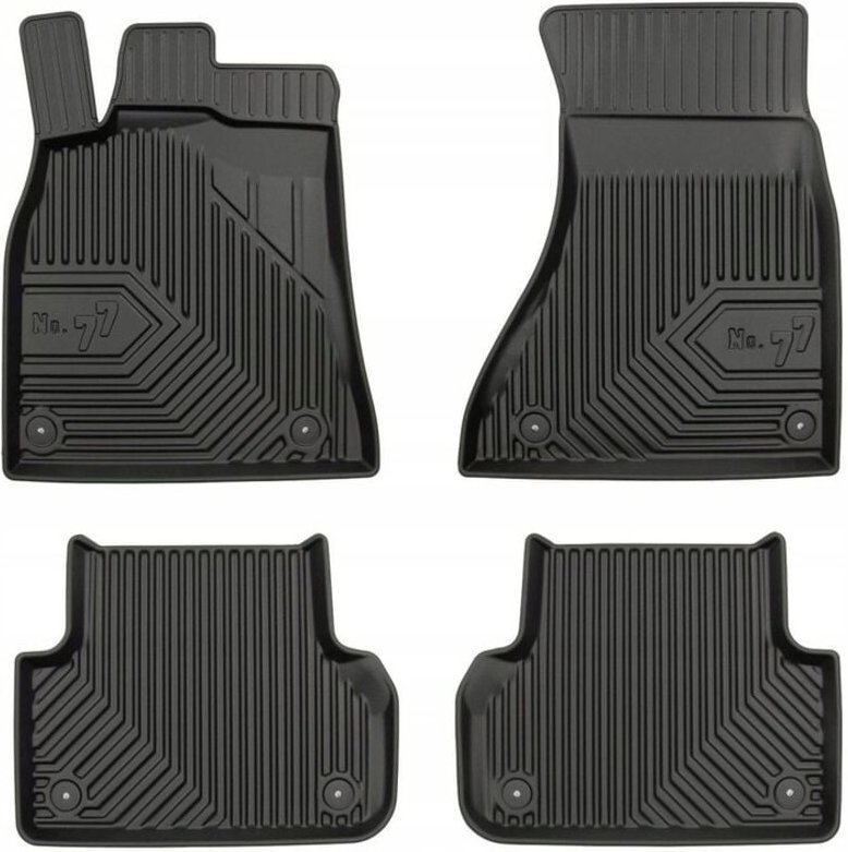 GUMMIMATTEN AUDI A5 Sportback 2009-2016 DURCH 77