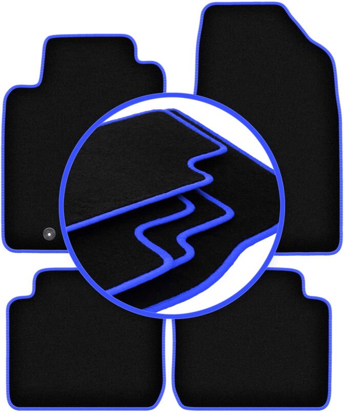 CARLUX-BLUE Autofußmatten für: Toyota Camry IV Limousine (1994-1998)