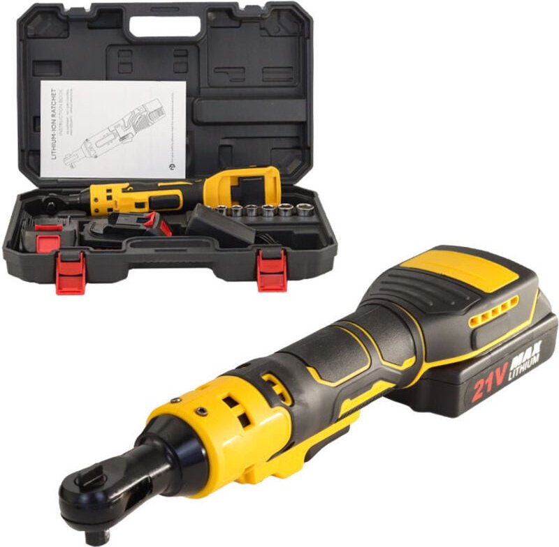 Akku-Ratschenschlüssel mit Bürstenmotor und variabler Geschwindigkeit, elektrische Ratsche