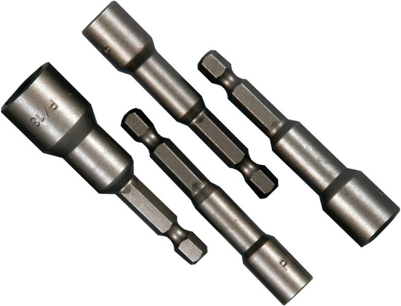 Projahn 1/4 Stecknuss Bit Satz 4-tlg. metrisch