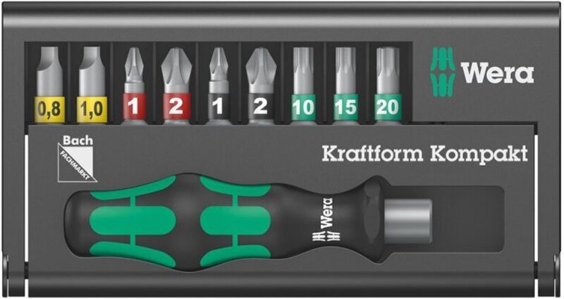 Thumbnail - Bits-Sortiment Kraftform Kompakt 13 promotion Bach Tool Finder Wera