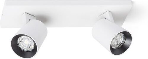 Rendl Light - Strahler kenny ii Deckenleuchte/Wandleuchte weiss/schwarz 230V GU10 2x35W