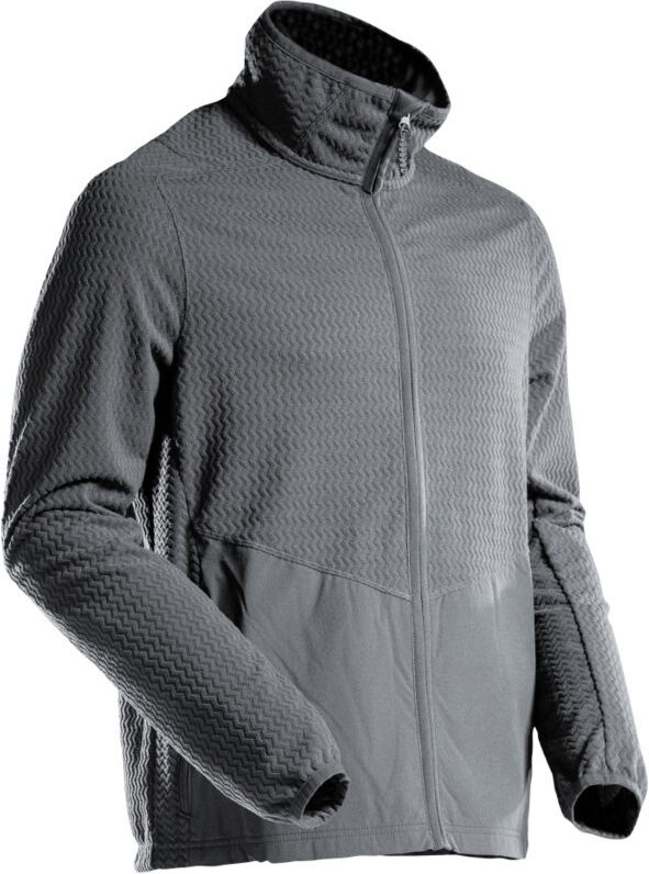 Microfleece Pullover mit Reißverschluss Microfleecejacke Gr. 3XL, Anthrazitgrau - Mascot