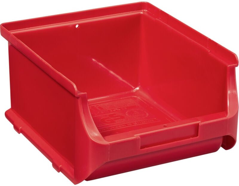 Stapelsichtboxen ProfiPlus Box 2B 13,7 x 16 x 8,2 cm rot Aufbewahrung - Allit