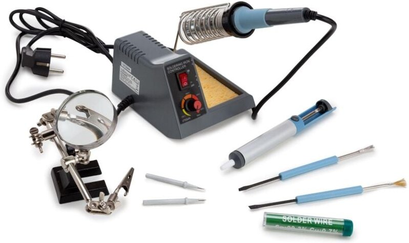 Set Mit Lötstation Mit Temperaturregelung - 40-48 W - 150-480 °c