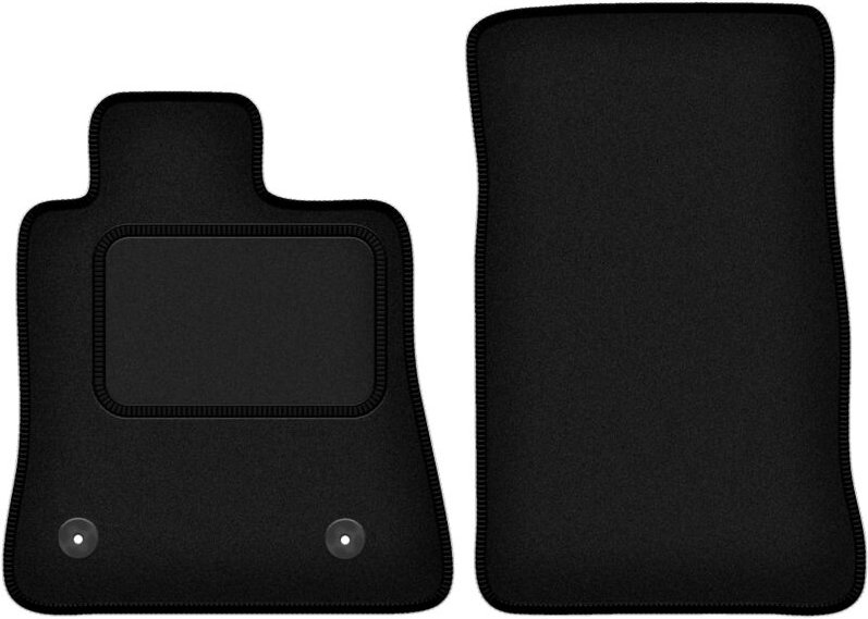 Vordere Matten schwarz für: Chevrolet Camaro VI Coupé (2015-2020)