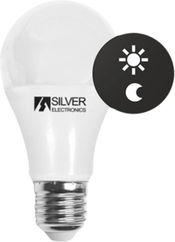 Sensor-LED-Glühbirne silver electronics standard 10w=70w - e27 - 3000k - 810 lm - 140º - warmes Licht - a+