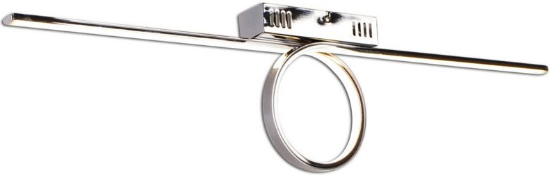 Naeve LOOP Integrierte LED-Deckenleuchte, halbbündig, Chrom, 3000–3200 K