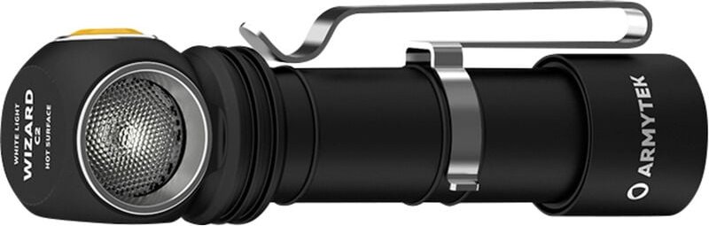 Wizard C2 Magnet White led Stirnlampe mit Magnethalterung akkubetrieben 1200 lm 4800 h 64 g - Armytek