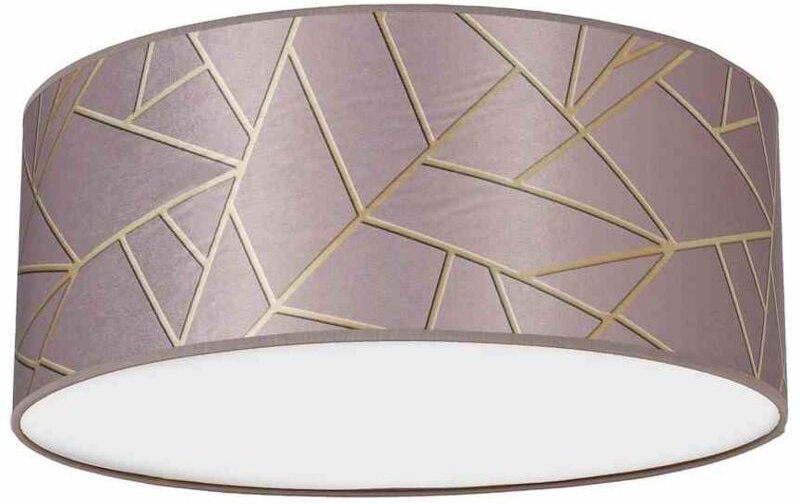 Deckenleuchte ZIGGY PINK Gold/Rosa 2xE27 Ø40cm