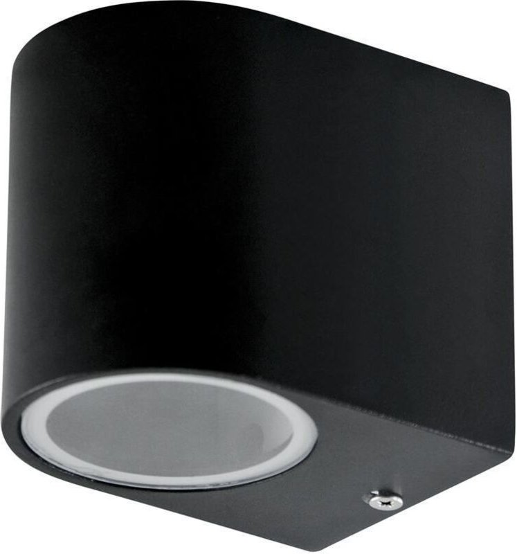 Außen-Garten-Wandleuchte Boston 1xGU10 IP44 schwarz Goldlux