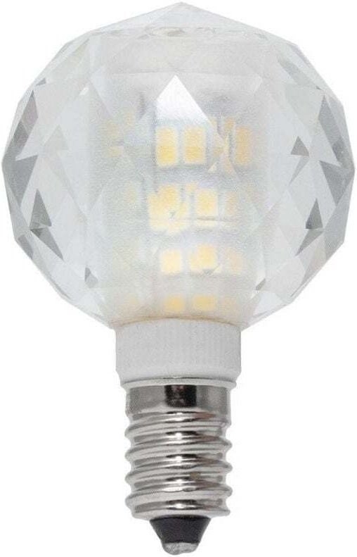 Vtizikl Vtizikl Led Globo E14 Vetro Cristallo Lampada 6watt Luce Calda Fredda Naturale - -Bianco Caldo -