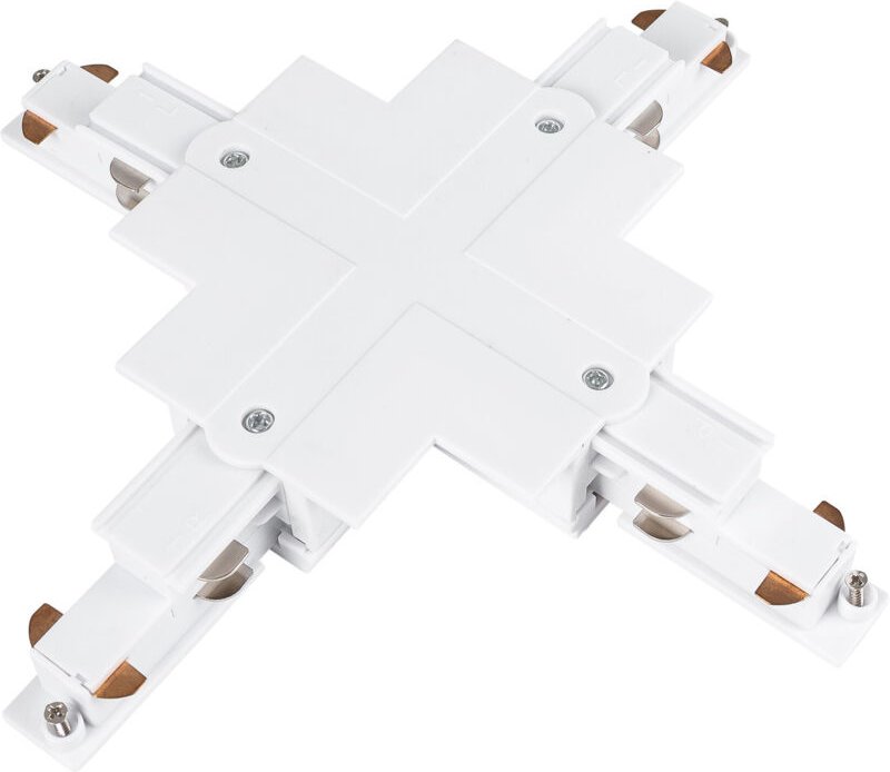 Fumagalli - X-Verbinder für dreiphasige Einbauschiene - Kompatibel mit dali