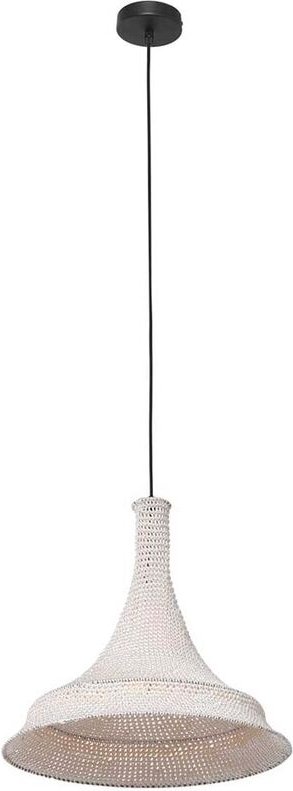 Steinhauer - Pendelleuchte Hängelampe Deckenleuchte Esszimmerleuchte Küchenlampe Weiß h 155 cm