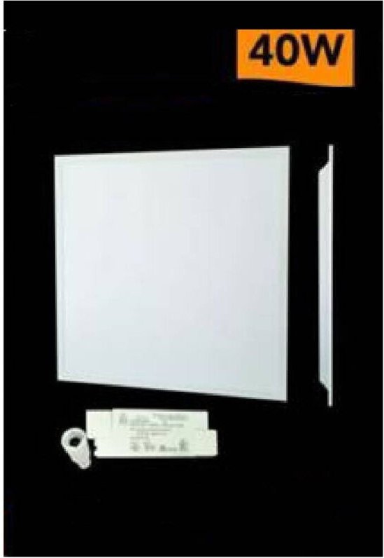 Trade Shop Traesio - Trade Shop - LED-Panel, Einbauleuchte, 40 w, Weiß, Deckenleuchte, Kaltweiß, P595-40W -