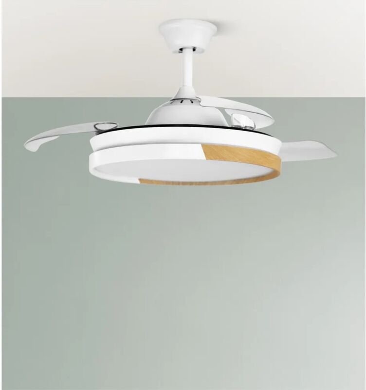 FABRILAMP AKUNADECOR Emperor Fan Dc White With Memory Of Colour