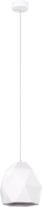Hängelampe OASIS 1 E27 Weiß LUMILO 12.171.51