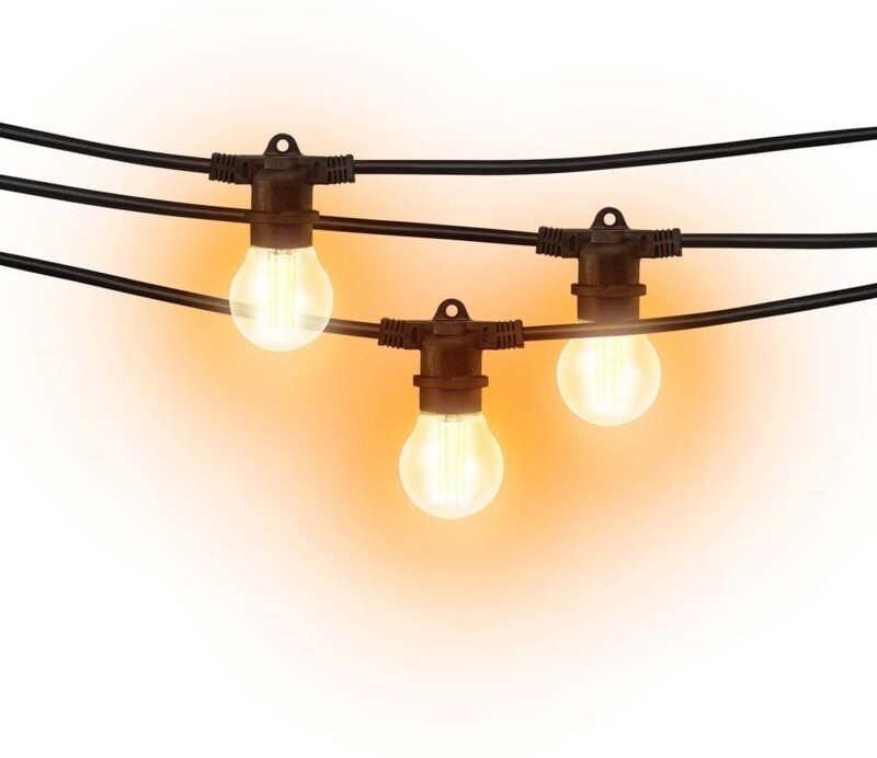 Verknüpfbare Girlande E-27 Matel 20 Meter
