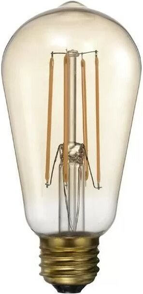 Opjet 011818 Ampulle E27 4W LED - Retro Edison Vintage Ø6,4cm - Filament vertikal