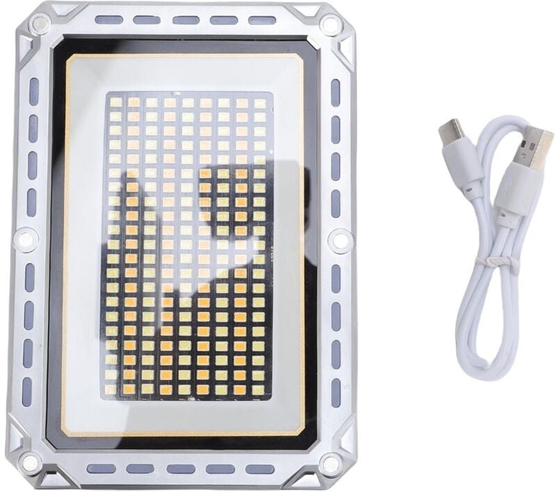 Arbeitslicht 2000LM dimmbare wiederaufladbare faltbare Magnetworkshop zum Lesen der Fotografie - Eosnow