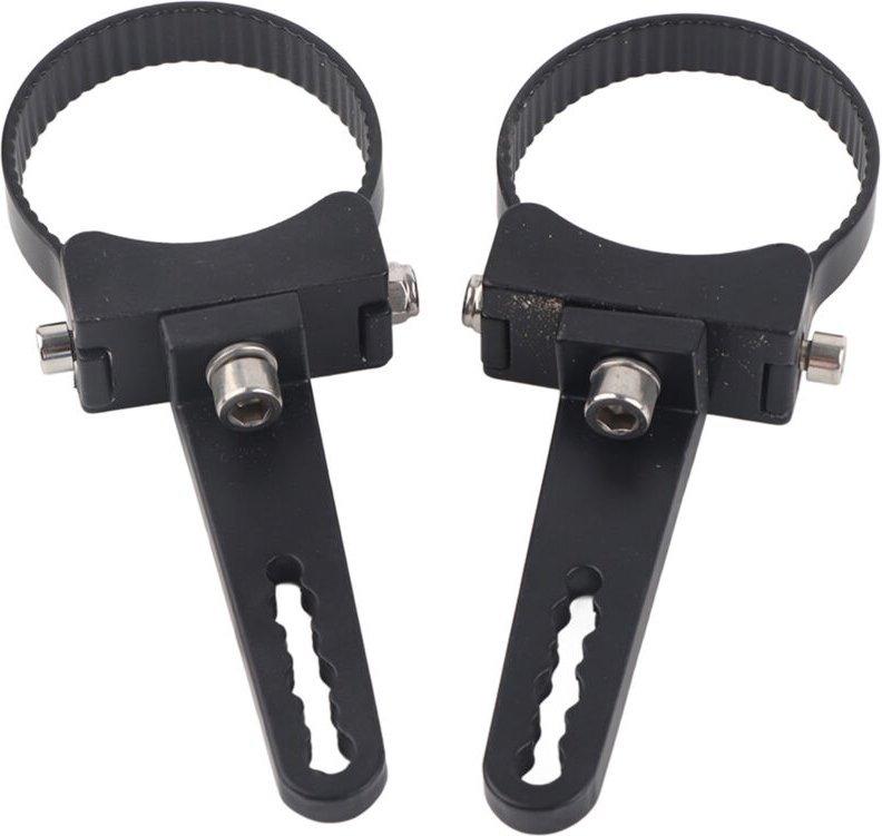 ZJchao Stangenklemme, verstellbare LED-Lichtleistenhalterung von 1 bis 3 Zoll, Aluminiumrohr-Montagehalterung, Lichtbefe...