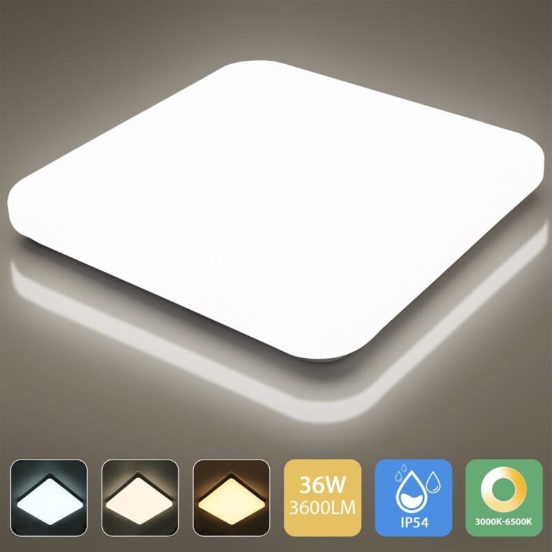 Led Deckenleuchte Dimmbare 18W 1800 Lumen Weiß LED-Lampe