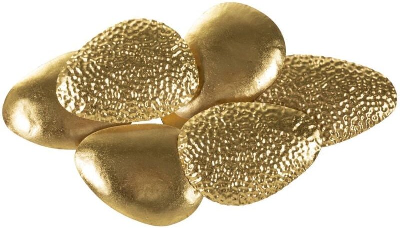 Wandlampe Eraclea, Wandleuchte, Licht, Wandstrahler, 44x11 h28 cm, Gold - Dmora