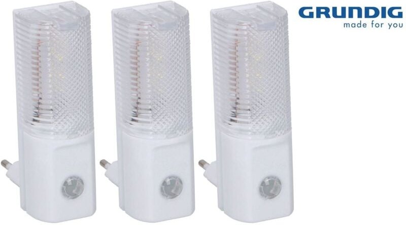 LED-Nachtlichter 3er-Set Nachtlicht Nachtlampe Notlicht Steckdose Baby Kinder