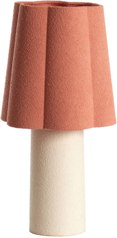 Tischlampe - Musaby - rosa - textil - stehlampe - Light&living