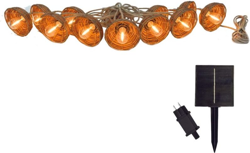Hybrid Solar Lichterkette COTTAGE 8m