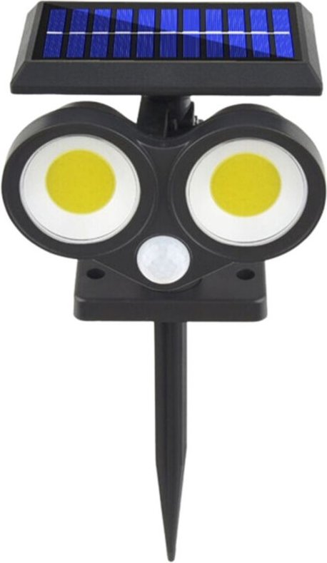 Trade Shop Traesio - Trade Shop - led cob lampada solar faretto zu parete applique impermeabile IP65 -