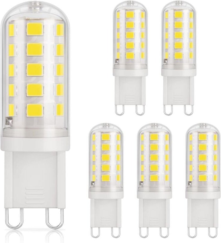 Thumbnail - Beijiyi - G9-LED-Lampe 3 w, 430 lm, entspricht 40 w Halogen, Kaltweiß 6000 k, 220–240 v, cri 85, nicht dimmbar, energies...