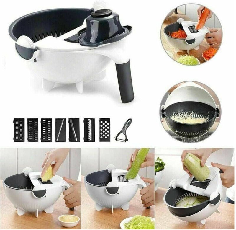 Trade Shop Traesio - Trade Shop - taglia verfahren multifunktion 9 in 1 kostenlose affeptute inox -