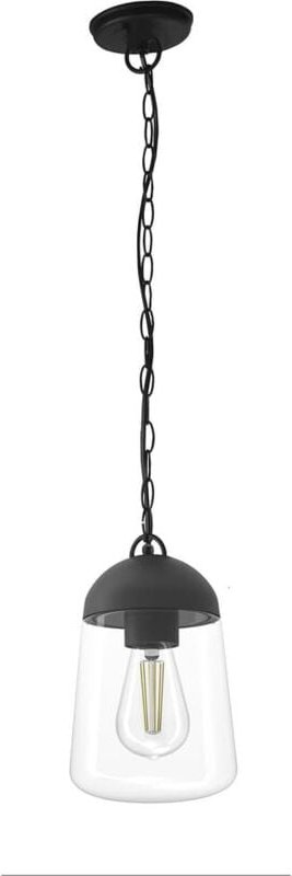 Cristalrecord - Pendelleuchte IP44 Nera 1xE27