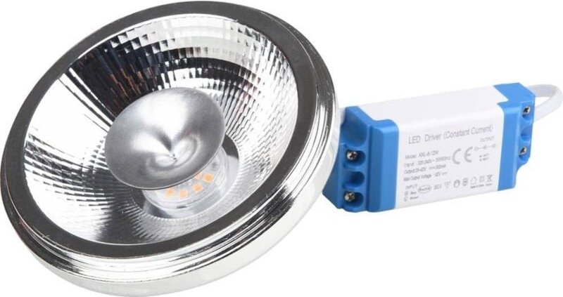 Barcelona Led - LED-Reflektorlampe AR111 12W mit externem Treiber - 24°
