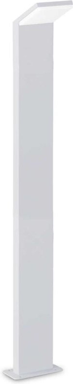 Ideal Lux STYLE Integrierte LED-Pollerleuchte für den Außenbereich, 100 cm, Weiß, 1100 lm, 4000 K, IP54