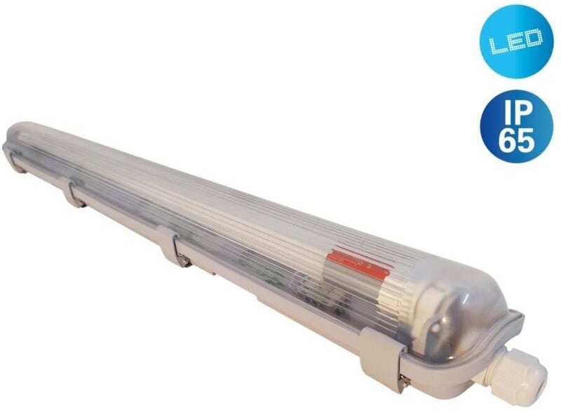 Weitere - led Feuchtraumleuchte Pipe 1-flammig 68 cm T8, G13, 9 Watt Feuchtraumleuchte