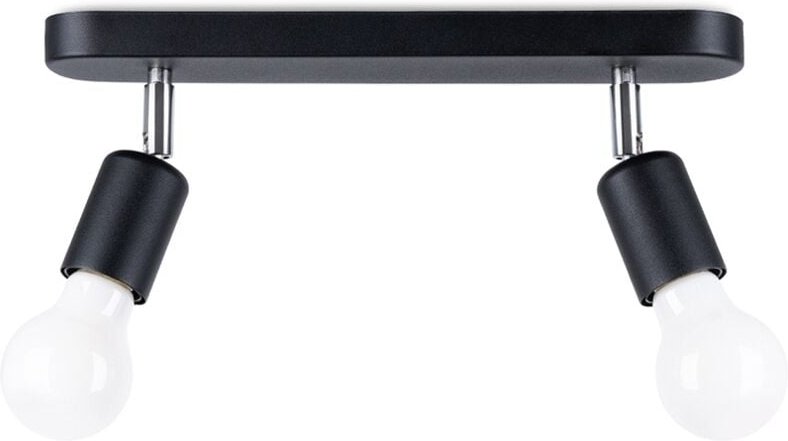 Deckenleuchte Soreno 2 E27 Schwarz Lumilo 11.123.21