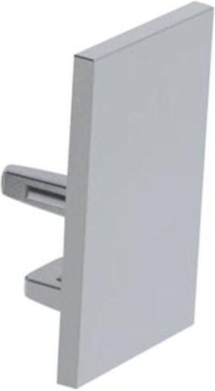 Velleman - alu-endkappe für led-profil 'alu-swiss' - ohne kabelloch - silber