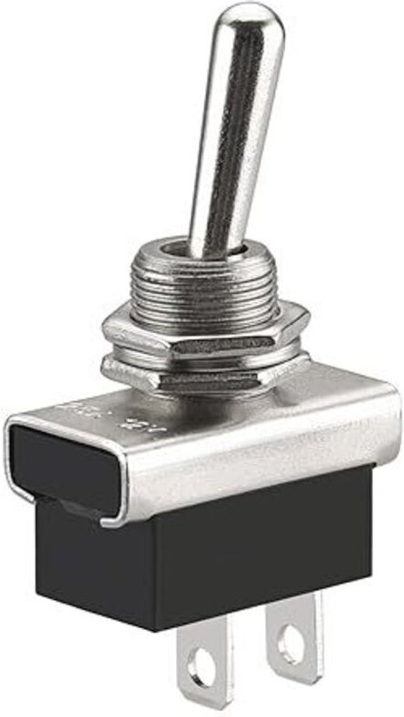 Metall-Kippschalter, KN3D-101, 12 V, 25 A, Ein/Aus, 2 Positionen, 2 Pins, für Kfz-Armaturenbrettbeleuchtung