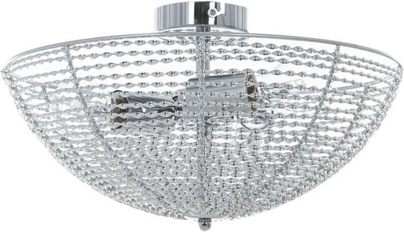 Formo - Modern Flush Deckenleuchte Chrome 3 Light, E27 - Italux