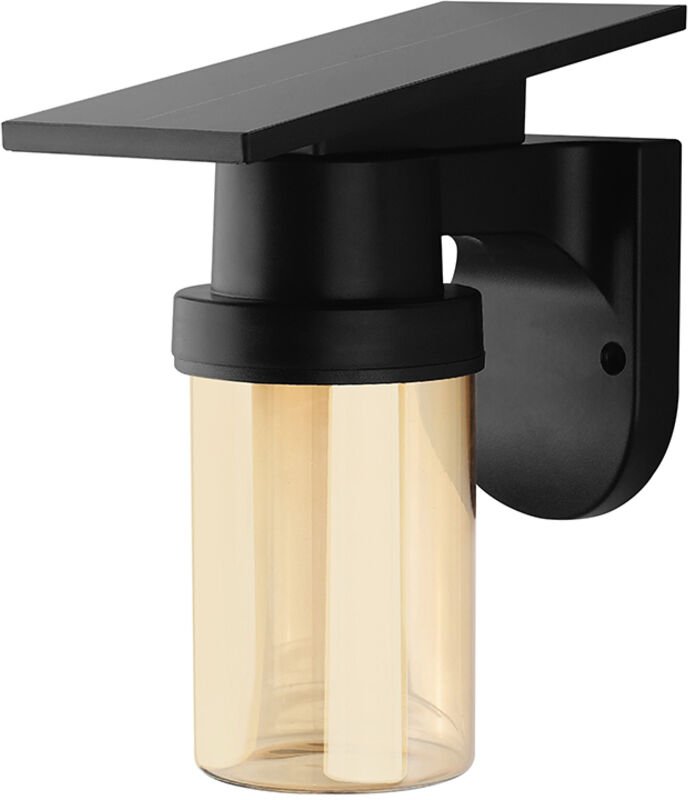 V-TAC Solar-Wandleuchte – IP54 – Schwarz – 120 Lumen – 3IN1