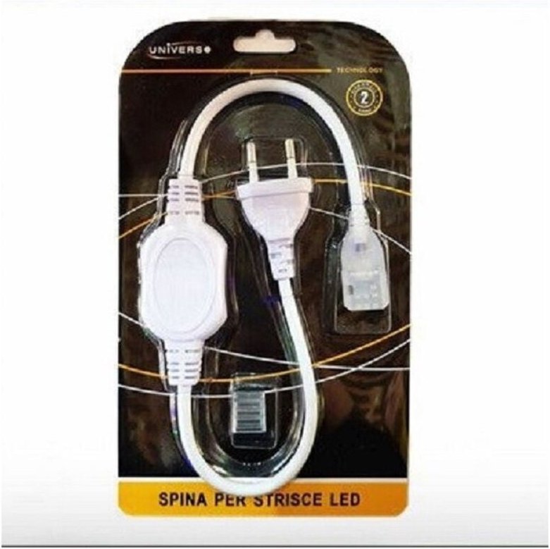 Thumbnail - Trade Shop - 9,5 MM LED STREIFEN STECKER S-220V-95 GLEICHRICHTER ZÜNDUNG BUCHSE LED STREIFEN -