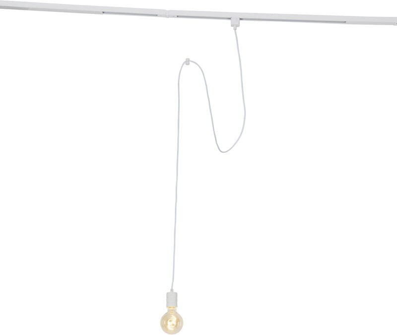 Weiße Hängelampe für Schienensystem 1-phasig - Iconic Cavalux