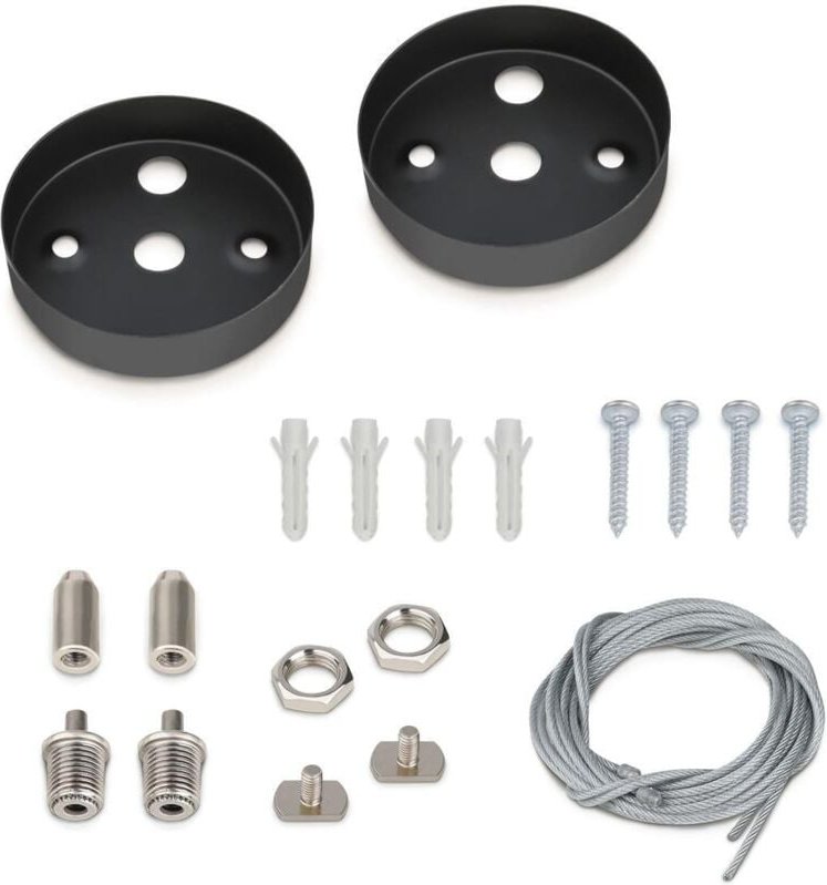 Seilabhängung 2x1.5Meter Aufhängung Seilsystem für LED Linearleuchte Click