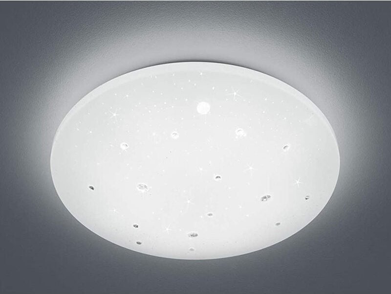 Trio Lighting - led Deckenleuchte achat Weiß Sternenhimmel Stufendimmer, ø 50cm