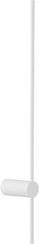 LED Wandleuchte 80 cm hoch Weiß Aluminium warmweiß 3000 K 460 lm länglich Wandlampe innen