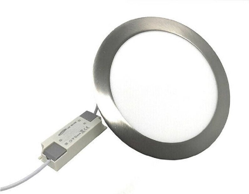 Trade Shop Traesio - Trade Shop - tondo slim 12 w light 6500K 3000K 4000K P155A-A -