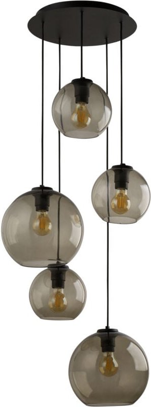 Hängelampe Vetro 5 E27 Schwarz Nowodvorski 7642